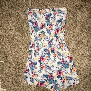 H&M strapless romper